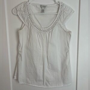 Cute BR light white blouse. Worn a couple times.